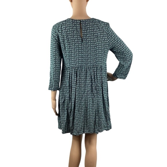 H&M Mini Dress Size 10 Multicolor Print - Picture 5 of 7